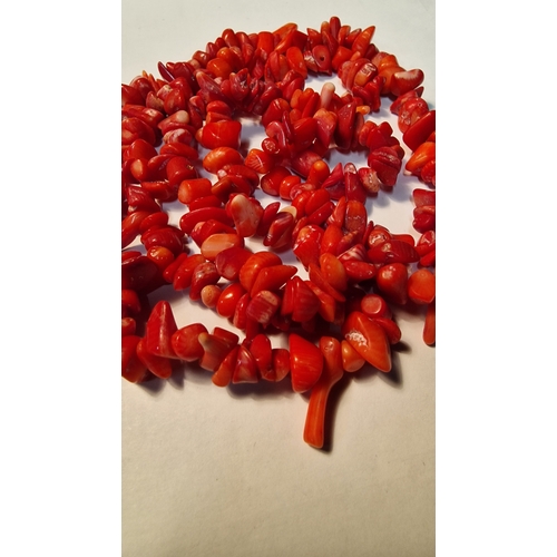 456 - A selection of red coral gems
Weight approx 66.18g