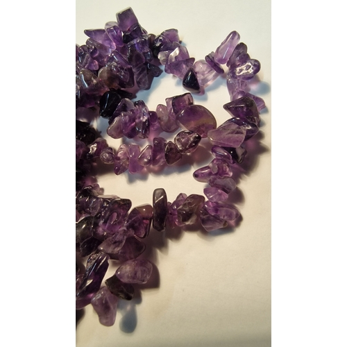 457 - A selection of amethyst 
Weight approximately 59.74g