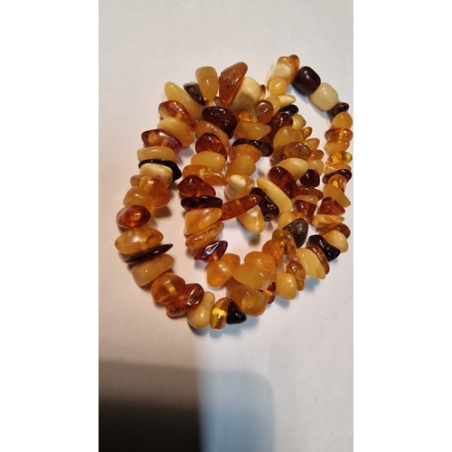 458 - A selection of Amber gems
Weight approximately 15.59g