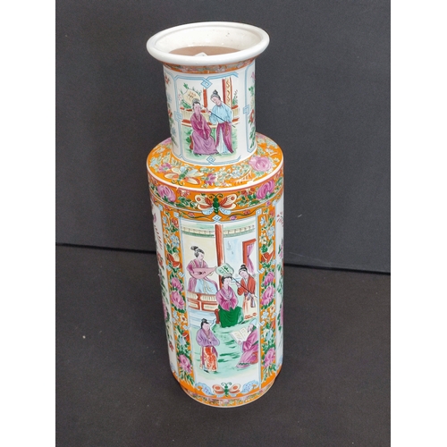 15 - Large Oriental style Vase approx. 41.5cm tall