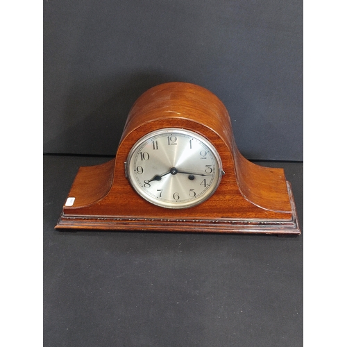 19 - Large Vintage wooden Mantel Clock