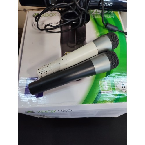 36 - Xbox 360 with controller and Kinect