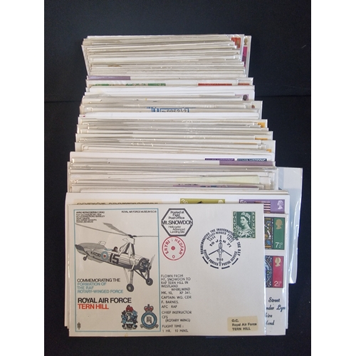 46 - Over 170 first day stamps packs.  Dated 1970 to 1971.