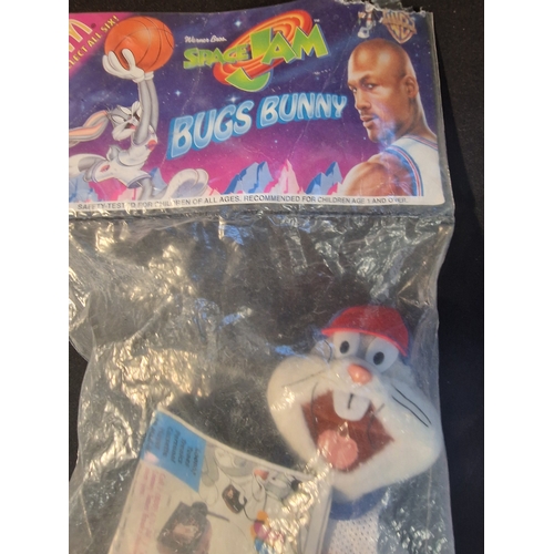 51 - 1996 Warner Bros. Space Jam collectable plush from McDonald's.  Two TAZ's and a Bug's Bunny