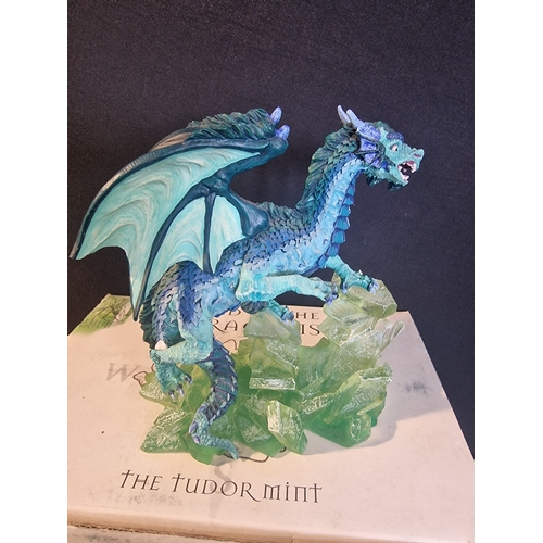 52 - LAND OF THE DRAGONS by Tudor Mint.  Small Glacier Dragon no.K066