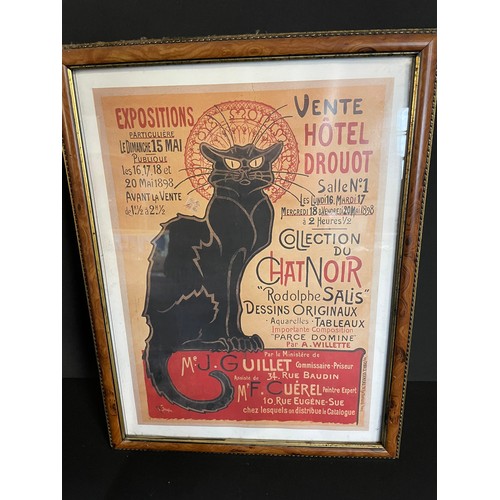 40 - Reproduction Framed Vintage French Advertising Poster
The frame size is 17.5 x 13 