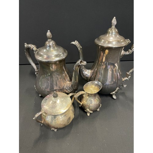 53 - Vintage VINERS Silver Plated Tea Service