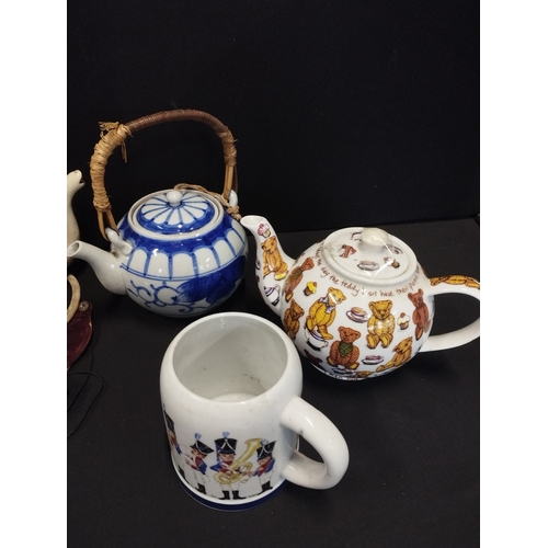 77 - Vintage Kettle, Teapots and Cups