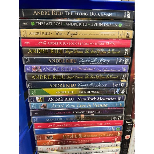 106 - Large Selection Of Music DVD's Includes Andre Reiu,James Last, 1 direction & Others