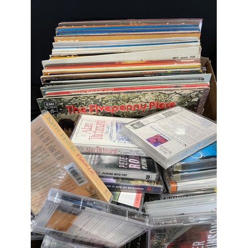 113 - 2 boxes of Vinyl & Cassettes