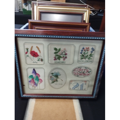 146 - Selection of Picture Frames with Pictures