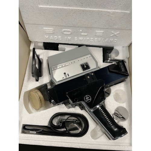 201 - Vintage Boxed Bolex 155 Microzoom Super 8 Camera with Accessories