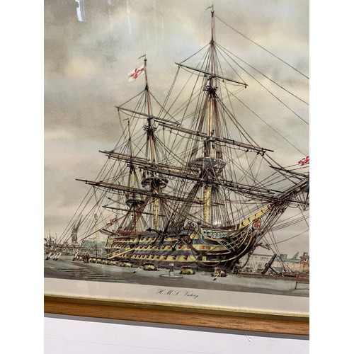 208 - Print Of HMS Victory