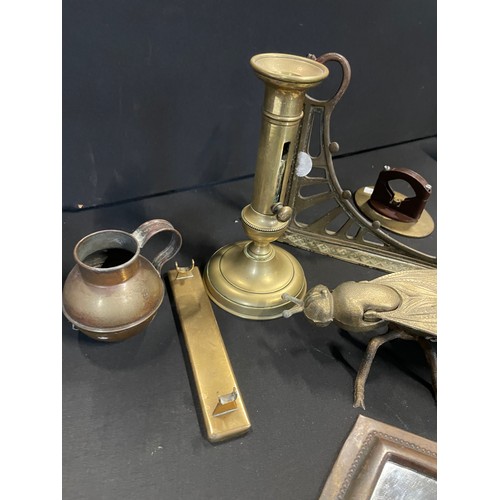 244 - Selection Of Mixed Vintage Brassware