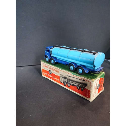 255 - Vintage Dinky Supertoys Foden Tanker and Foden Flatbed