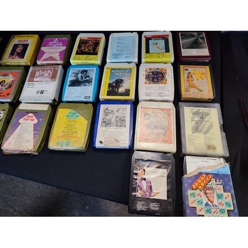 Collection of 20 8 track tapes including Elton John, Buddy Holly and ...