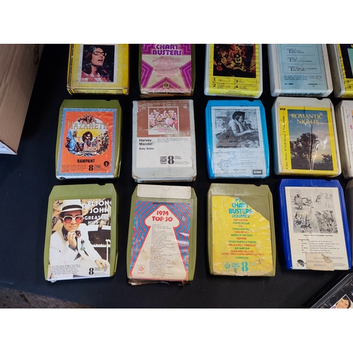 263 - Collection of 20 8 track tapes including Elton John, Buddy Holly and Beach Boys