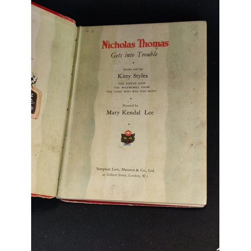 277 - Vintage children's book Nicholas Thomas Gets into trouble