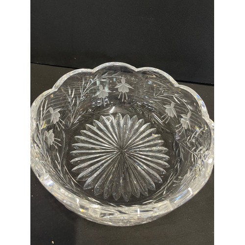 283 - Crystal Fruit Bowl