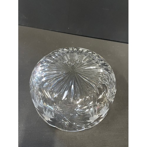 283 - Crystal Fruit Bowl