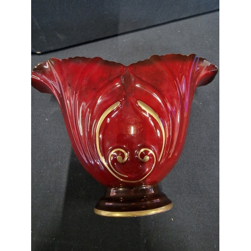 311 - A Rouge Royale carlton ware vase.