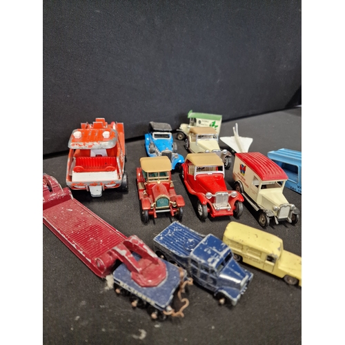 312 - A collection tion of vintage Diecast Lesney, Matchbox and Lledo