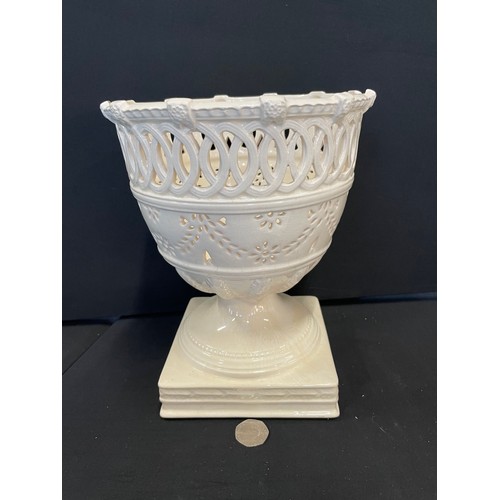 331 - Large Vintage Royal Creamware Planter