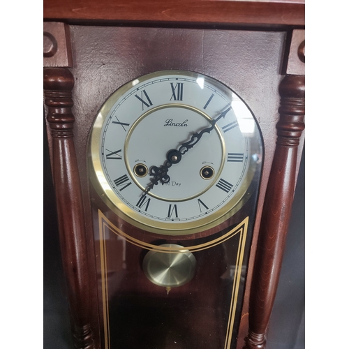 358 - Lincoln 31 day mechanical wall clock