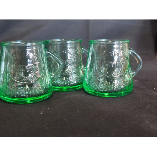 368 - 6 Cornish Cider Farm glasses approximately 6.5cm tall