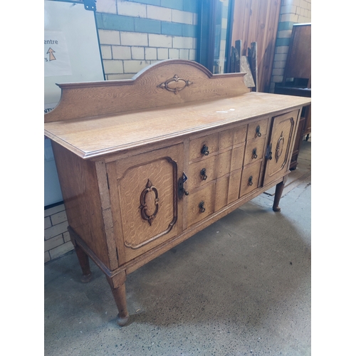 405 - Antique oak sideboard