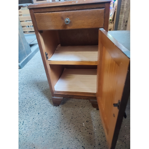 409 - Vintage Lebus bedside cabinet