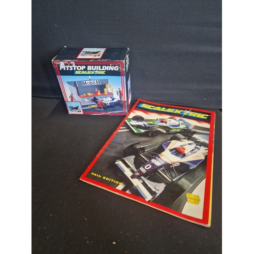 73 - Scalextric Pitstone building and 36th edition magazine