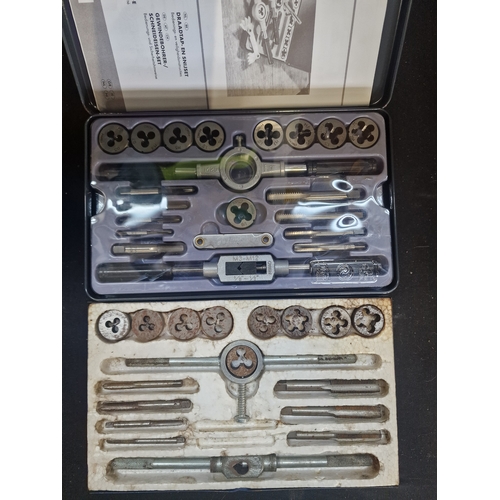 86 - Two Tap and Die sets.  One brand new and complete.