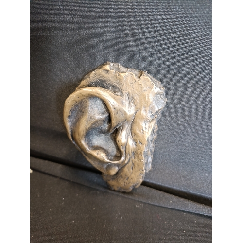 139 - Bronze coloured Resin ear approximately 10x6cm