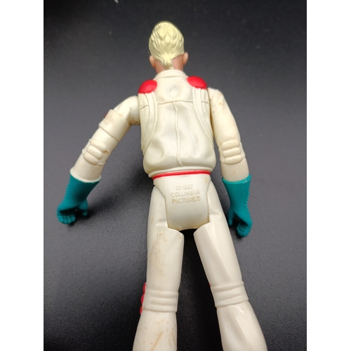 173 - 2 vintage Ghostbusters figures from the 80s - Stay Puft Marshmallow Man and Egon Spengler. Approx. 1... 