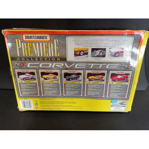 237 - 1996 Limited Edition Matchbox Premiere 5 car Corvette Collection