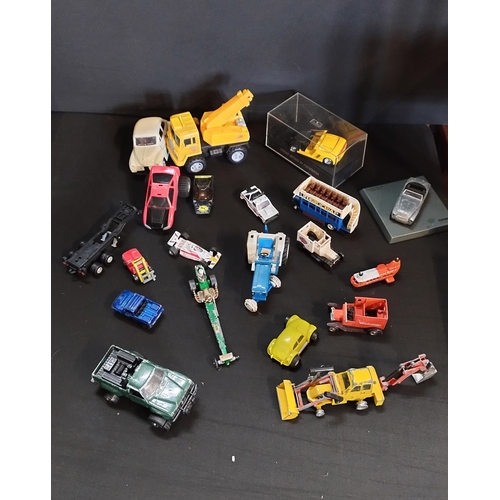 263 - Collection of Die cast cars Dinky, lledo, Corgi Revell