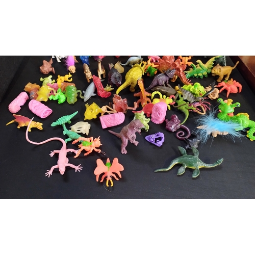 275 - Selection of dinosaurs, dragon, shark, and other figures