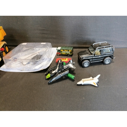 298 - Collection of vintage toys including Delprada Concorde, Corgi, Husky, Transformers and more