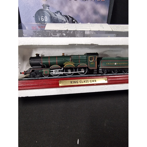 319 - King Class GWR train.  Comes with leaflet, plaque and still in box.