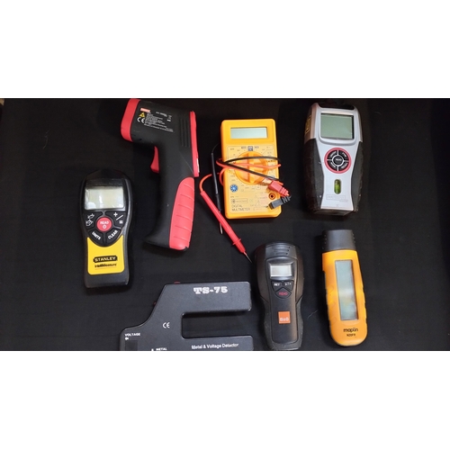 329 - Various multi-meters and thermal detectors and other items