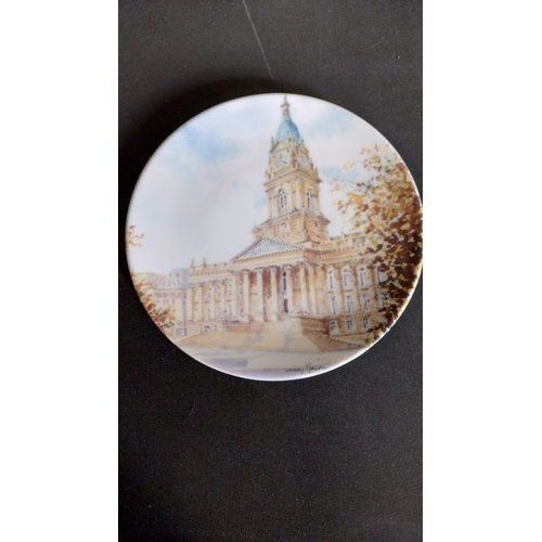 344 - 4 limited edition 1-500 plates of Bolton by artist Gerry Halpin