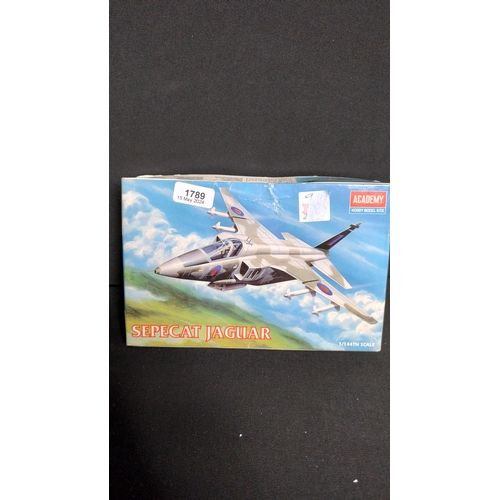 377 - Sepecat Jaguar 1/44 Scale model kit and a 1:24 Team McLaren Mercedes MP4-20 model kit