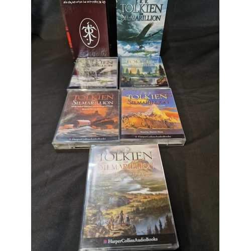 387 - Tolkien THE SILMARILLION Box Set Audiobook Complete. 10 Cassettes in total.