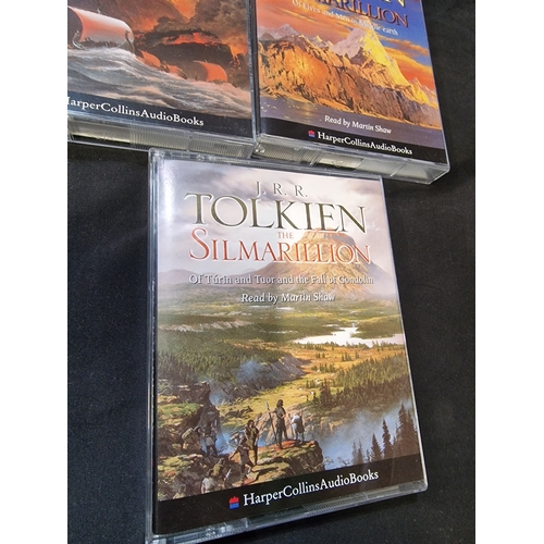 387 - Tolkien THE SILMARILLION Box Set Audiobook Complete. 10 Cassettes in total.