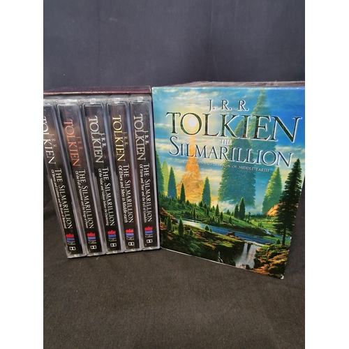 387 - Tolkien THE SILMARILLION Box Set Audiobook Complete. 10 Cassettes in total.