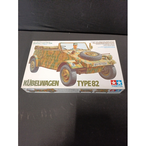 395 - Tamiya model kit Kubelwagen Type 82 1/35 Item35213**1200
Brand new and sealed