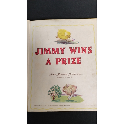 419 - Four vintage children's books,Our kiddies tip top, Jimmy wins a prize, Monster book for girls and th... 