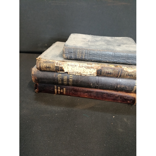 62 - Selection of antique/vintage books