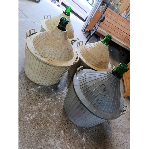 67 - 4 large 54L Carboys/terrariums